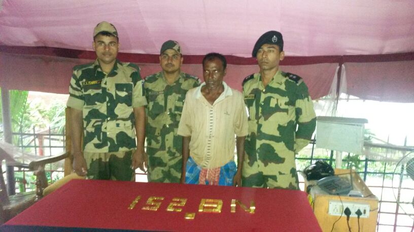 BSF seizes gold bar from WB 